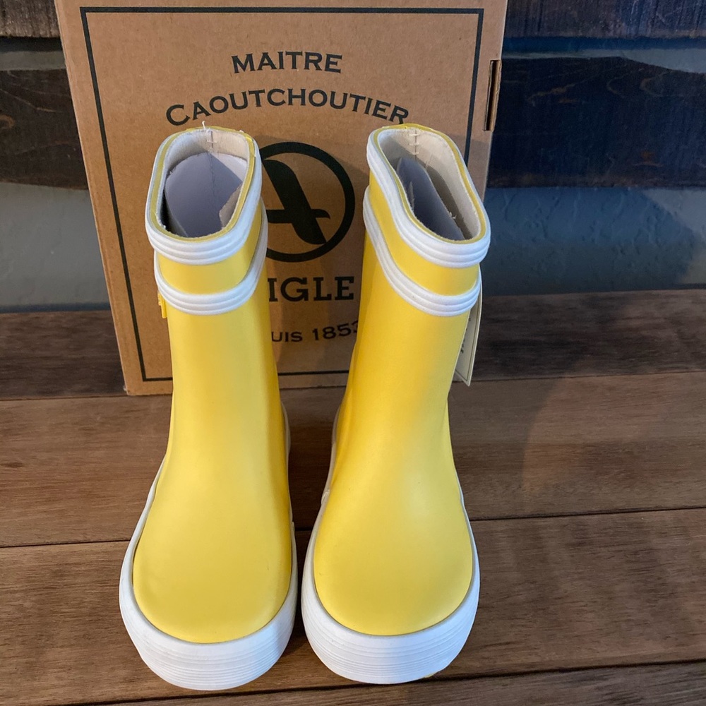 Aigle Baby Flac Rubber Boots